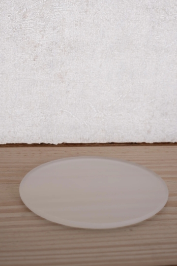 Untersetzer mit matter und glatter Seite Premiumglas